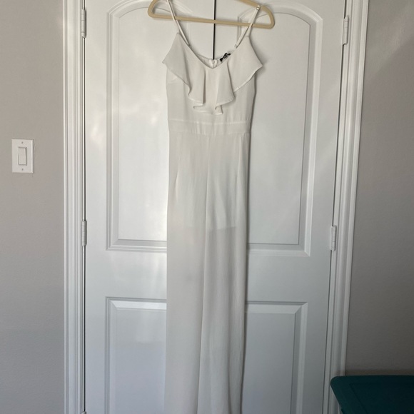 Shinestar | White Maxi Jumper/Romper - Picture 2 of 7